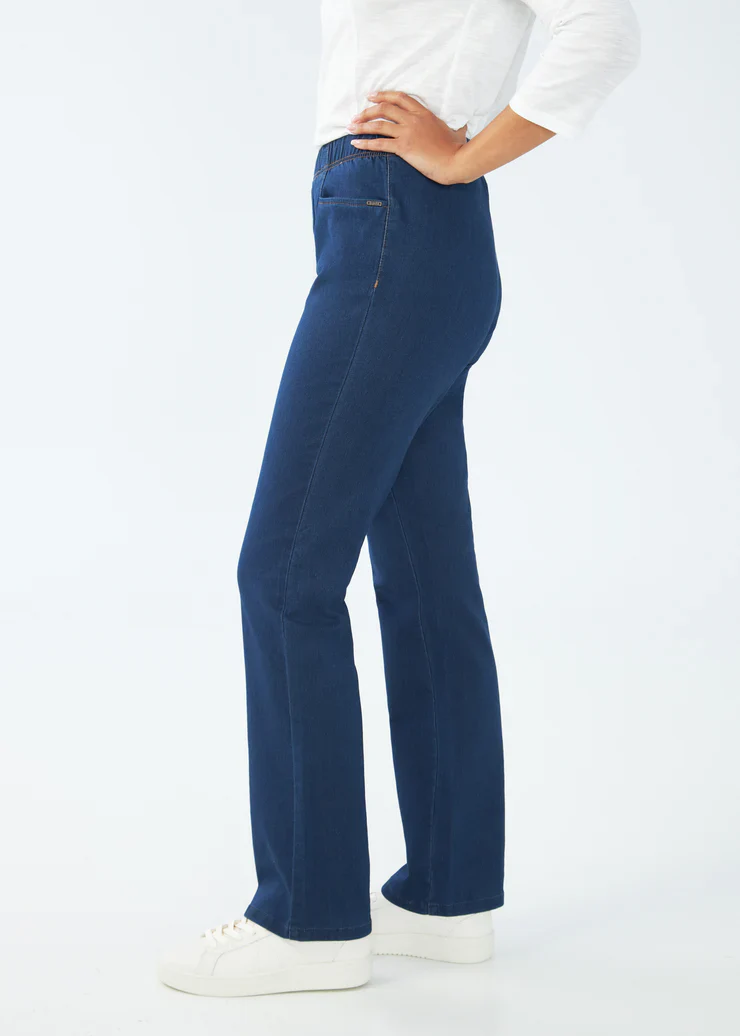 FDJ French Dressing Petite Pull-On Suzanne Bootcut Jean (2 Colors) - Image 4